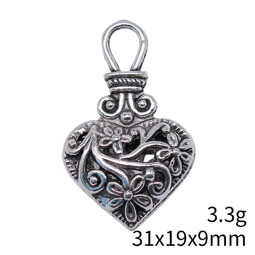 Christmas Decorations Charms Jewelry Gothic Style Peach Heart Charms Pendant Items Craft Pendants