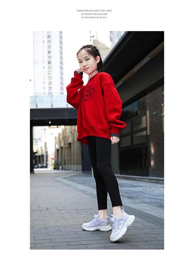 Bobdog Mädchen Leichte Leder Lauf-Sneakers - Neu für Herbst/Winter 2025