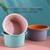 JINGRUIXIANG Thickened Plastic Massage Foot Bath Basin
