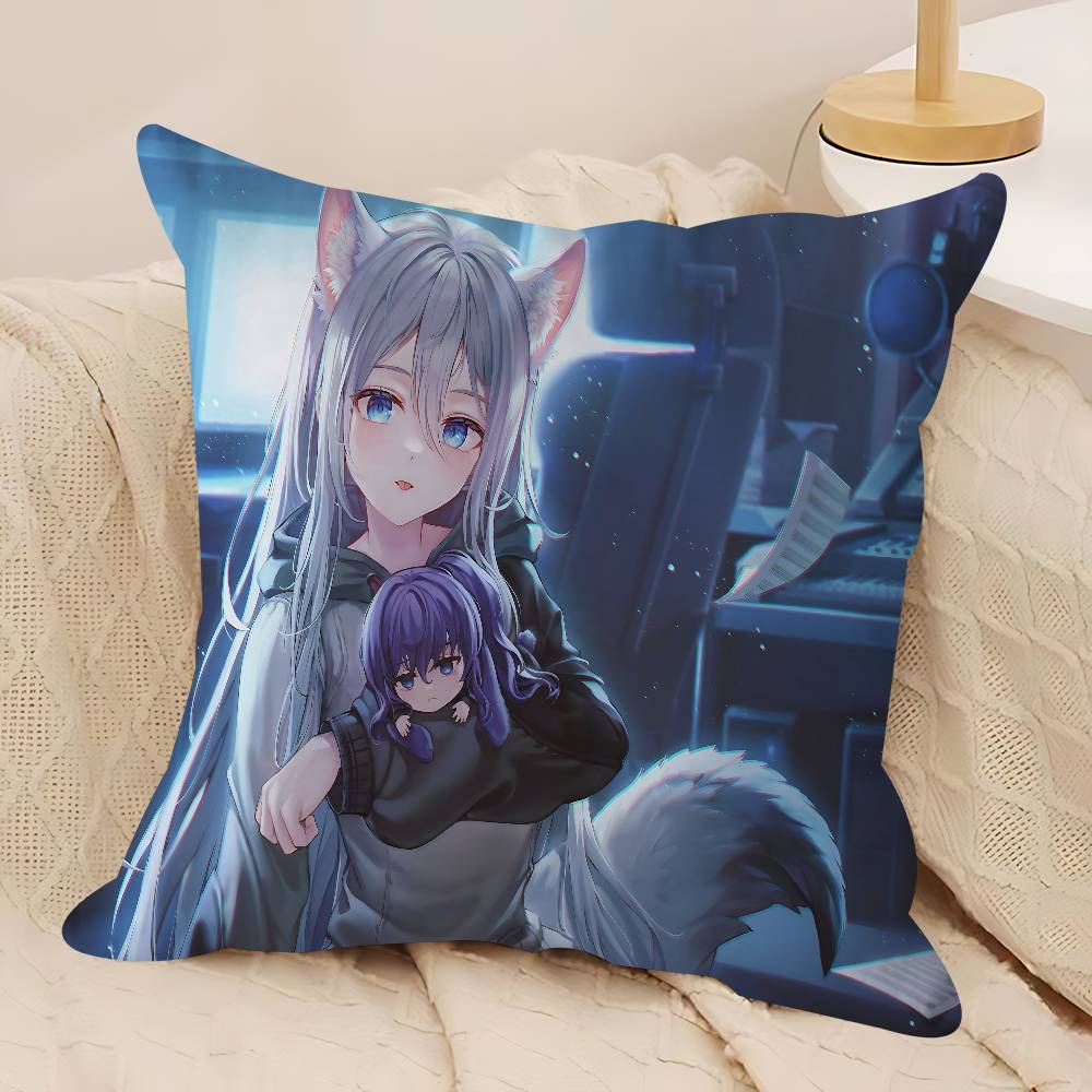 

Project SEKAI Yoisaki Kanade Наволочка Подушка Чехол для подушки Гостиная Диван Домашний декор На заказ 12x12Inch