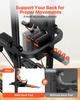 Pull Up Bar, 150kg Power Tower Dip Station, Workout Dip Station with H-Shaped Stable Base & Back Pad, Adjustable 12 Level Height Free Standing Chin Up