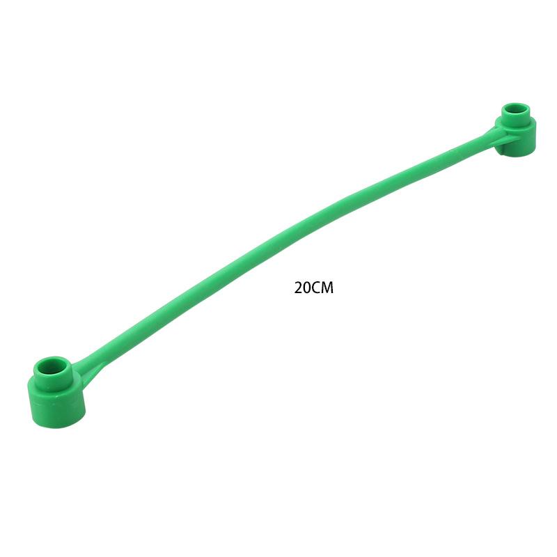 4pcs Big Building Block Forest Plant Series Flower Grass Tree Outdoor Adornment Street Accessories Compatible Scenes Toy For Kid