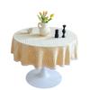 Dining Table Fabric Art Literary French Style Hollow Lace Coffee Table Cover Thick Square Small Round Table Cloth