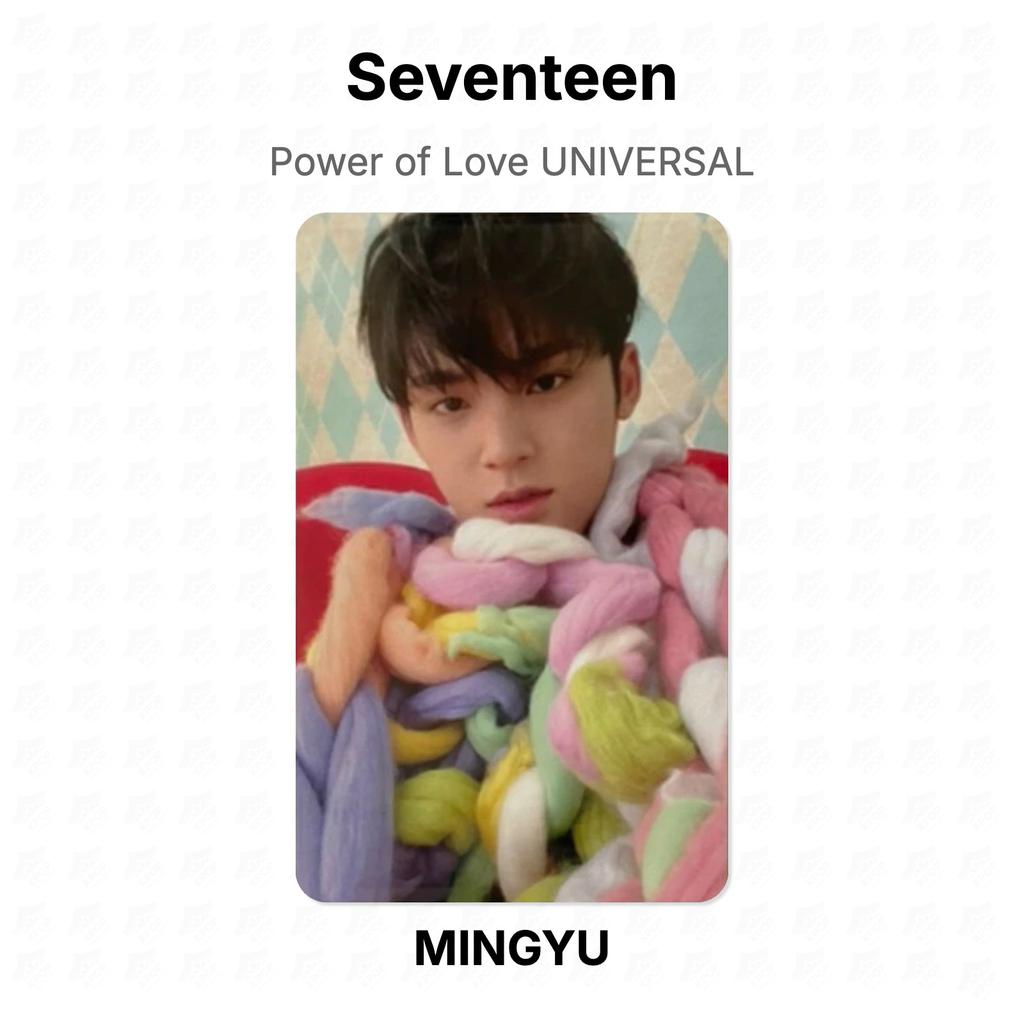 Seventeen Power of Love UNIVERSAL Official Photocard