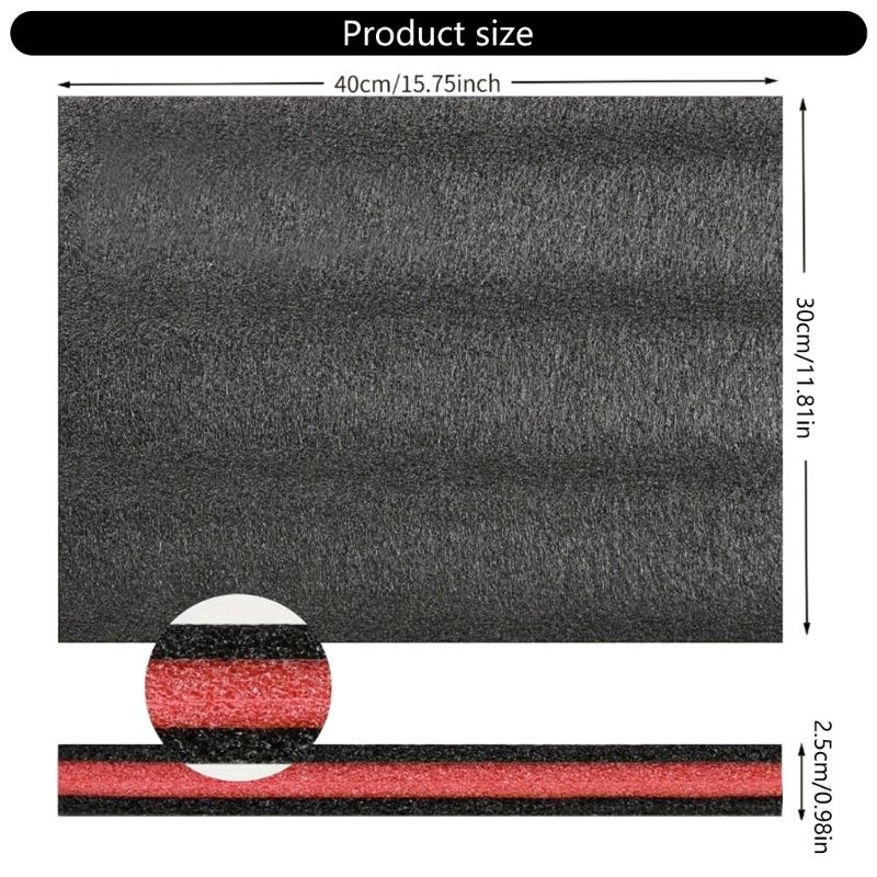 Durability Tool Case Foam Inserts Lightweight EPE Materials Shockproof Storage Solution 4Pack Foam Pad Storage Solution