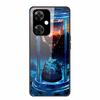 Personalisierte bunte Landschafts-Handyhülle mit gehärtetem Glas für OnePlus NORD CE 3 5G