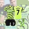 Children's Arsenal Away Green Football Kit Size 16-xxxl Polyester Fabric Suitable For All Seasons