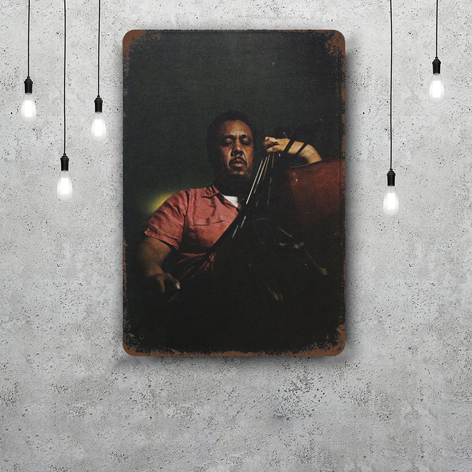 

Charles Mingus Vintage Metal Tin Signs Posters Decor Retro Metal Plaque Wall Art Decor for Garage Bar 20x30cm（7.8x11.8inch）
