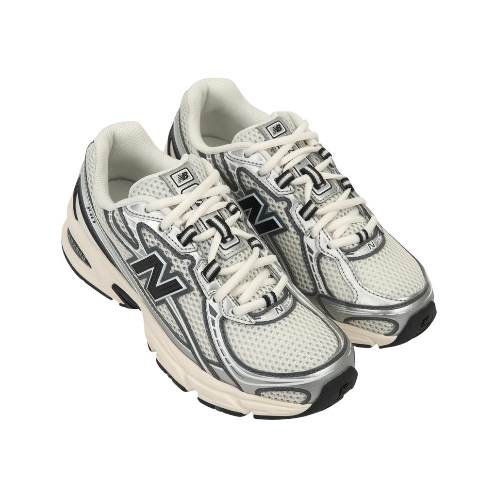New Balance 740 Sea Salt Black Silver Metallic Unisex Sneakers White U740BK2