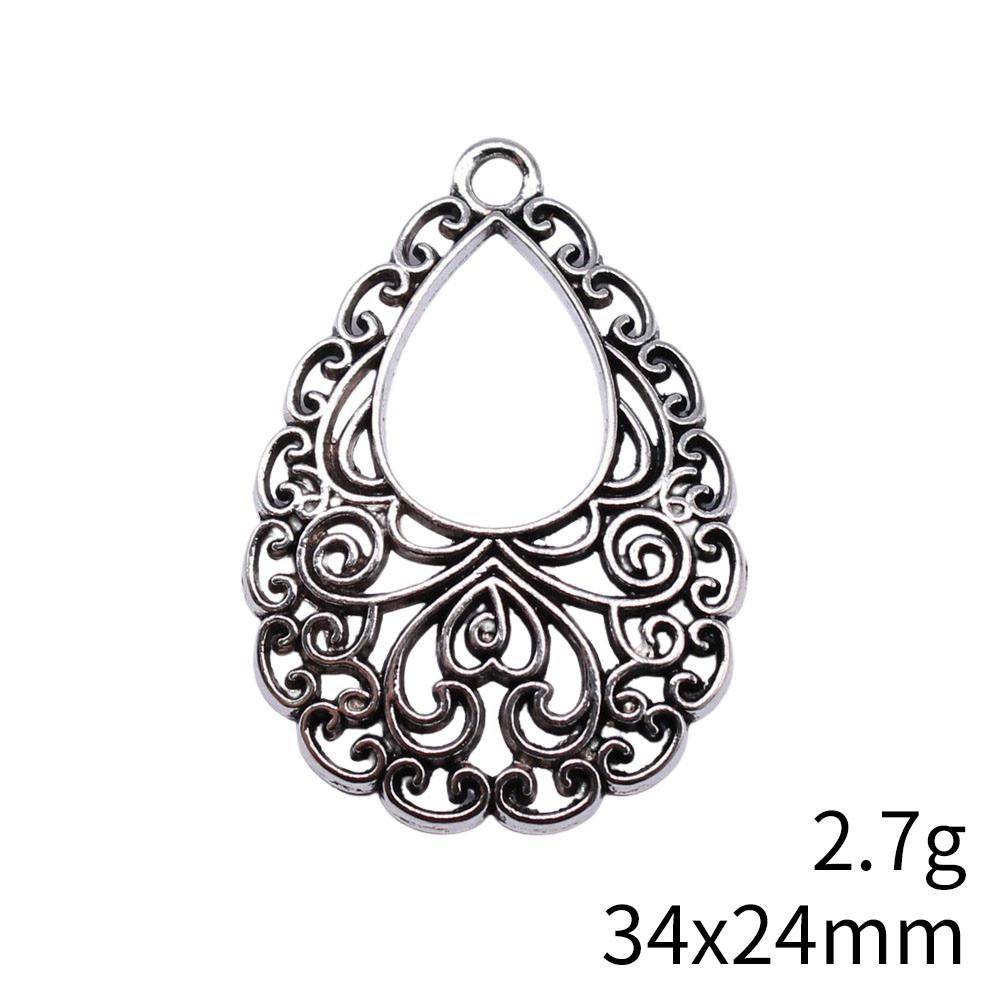 Mother's Day Charms For Bags Wave Water Drop Swirl Charms Pendant Audience Bag Pendant