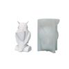 1pcs Owl Silicone Candle Molds 3D Animal Soap Plaster Resin Crafts Casting Mold DIY Handmade Owl Chocolate Ice Cake Baking Tools
