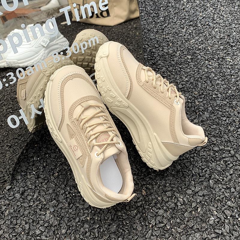 

Sports and leisure shoes are not tired of feet, soft-soled shoes, thick-soled heightening shoes for women s 2025 new spring and autumn women s shoes, 40 хаки