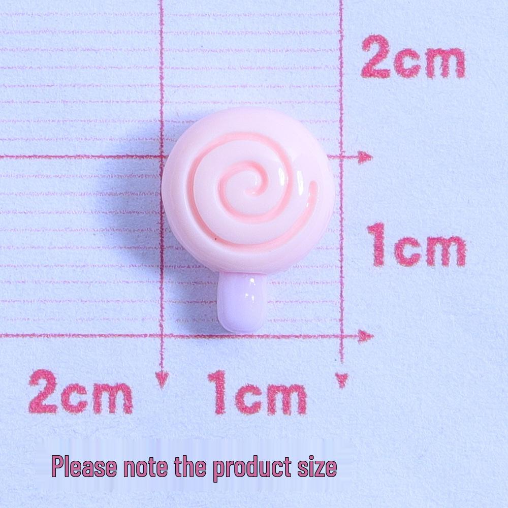 Mini Candy Cake Glossy DIY Resin Accessories: Phone Case, Water Cup, Nail Art, Earrings