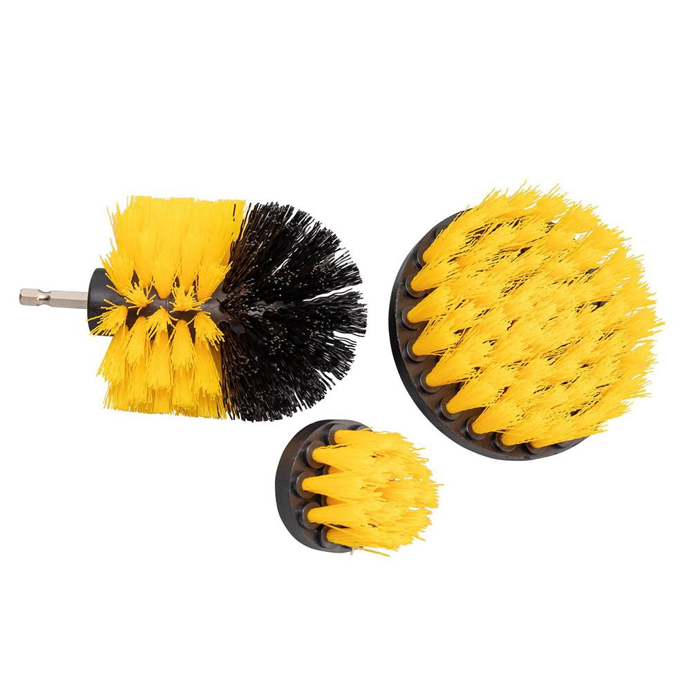 2/3.5/4/5'' Drill Brush Kit Electric Scrubber Brush for Cleaning Bathroom Bathtub Cleaning Brush Scrub Drill Cleaning Kit