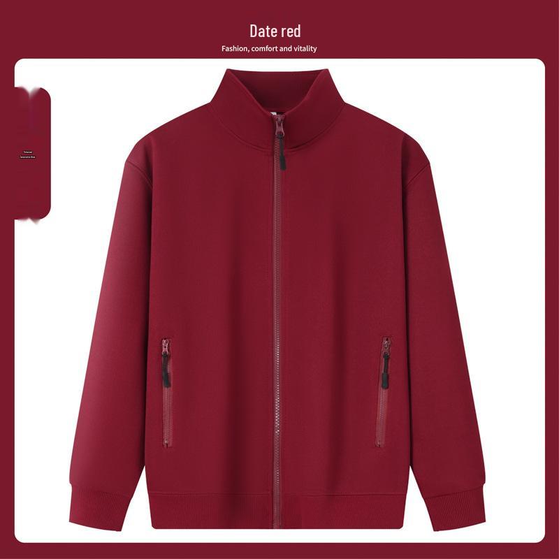 

Customized Stand-up Collar Hoodie for Hotel, Barbecue, and Milk Tea Shop Staff XXL