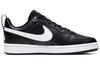 Nike Court Borough 2 Black White GS BQ5448-002