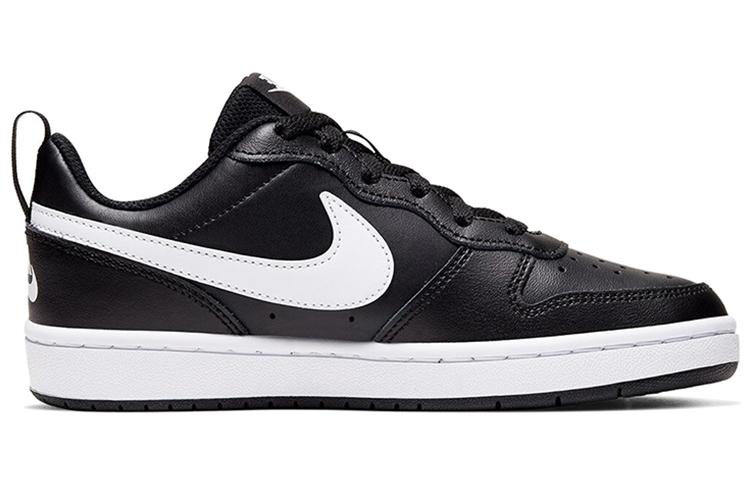 Nike Court Borough 2 Black White GS BQ5448-002