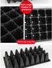 200-Cell Seedling Tray Set Black 5PCS