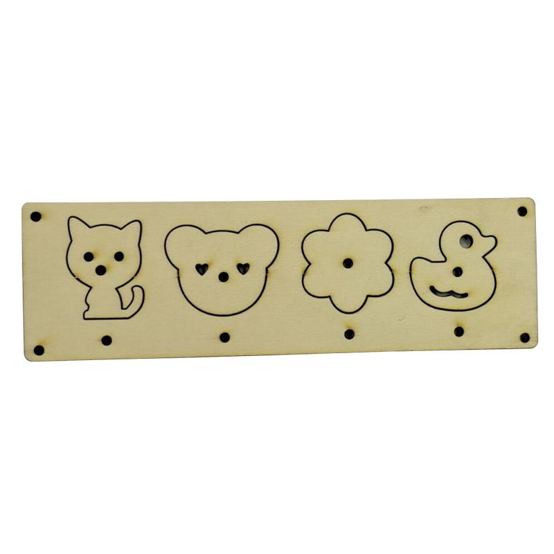 Children Busy Board Toys Diy Accessories Montessori Education Games Kids Cognitive Activity Board Components Sensory Toys