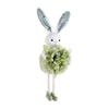Colorful Rabbit Doll Decoration Polyester Plastic Rabbit Figurine Pendant for Door Window Balconies Indoor and Outdoor