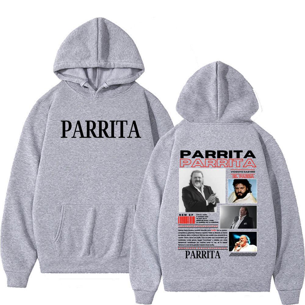 Hot Sale Limited Parrita Music Album Tour Graphic Hoodie Men Women Classic Oversized Comfort Hoodies Fashion Vintage Sweatshirts