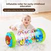 Rattle Inflation Drum Roller For Early Learning Cognitive Motor Toys Skills