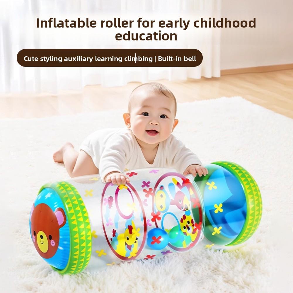 Infant Baby Crawling Rattle Drum With Sound For Early Development And Sensory Play