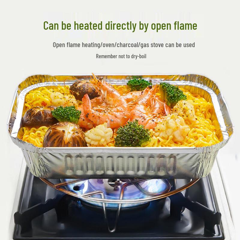 Rectangular Aluminum Foil Roasting & BBQ Pans
