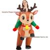 Holiday Inflatable Clown Costume for Easter and Christmas
