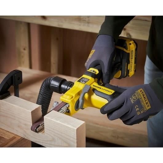 Cordless Electric File - 18V - STANLEY FATMAX - SFMCE210D2K-QW + 2 Batteries 2Ah + Charger