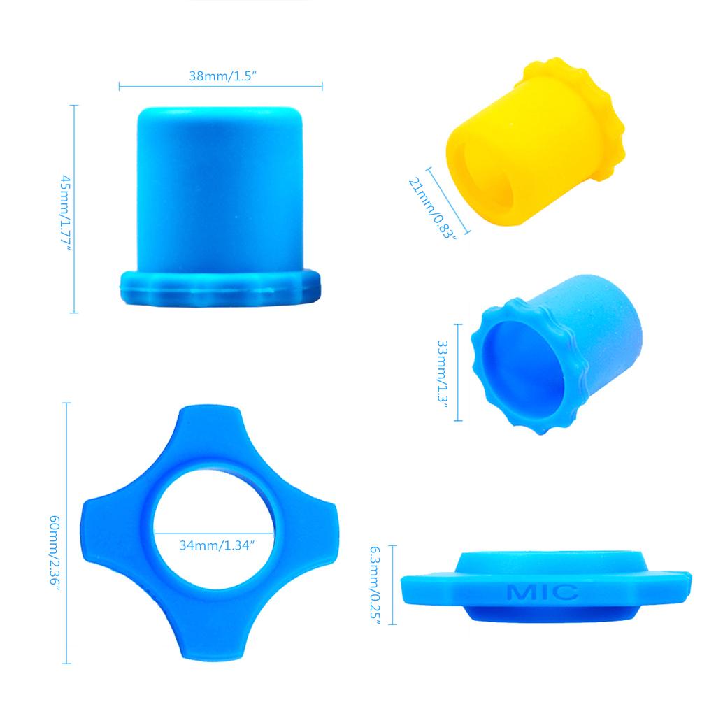 Microfono portatile Protettivo per custodia Anelli anti-rotolamento Custodie anti-caduta Custodie per microfono ad anello antiurto Accessori