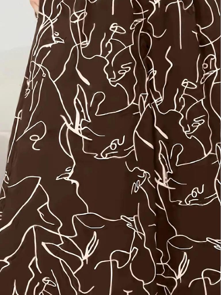 2025 Women's Long Waist-Cinching Midi Skirt with Draping Design – Summer Style