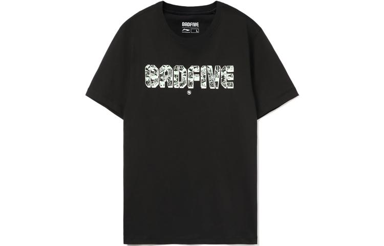 Li Ning Badfive T Shirt Men s Black AHSR473-1 L