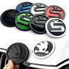 Skoda ABS Car Badge S Logo for Octavia Rapid Fabia YETI A7 Superb KAMIQ Scala VRS Front Rear Tail Trunk Sticker Auto Accessory  YI2