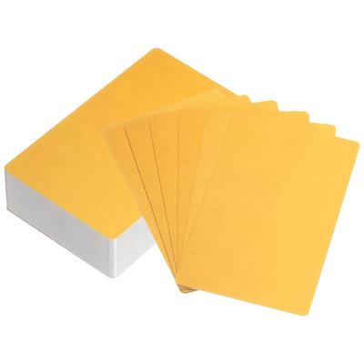 Good-100Pcs Blank Metal Business Cards 86 X 54 X 0.45Mm Anodized Aluminum Sheet Name Card For Laser Engraving DIY Cards Durable
