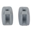 Easy Installation Sun Visor Clip Gray Hook Brand New