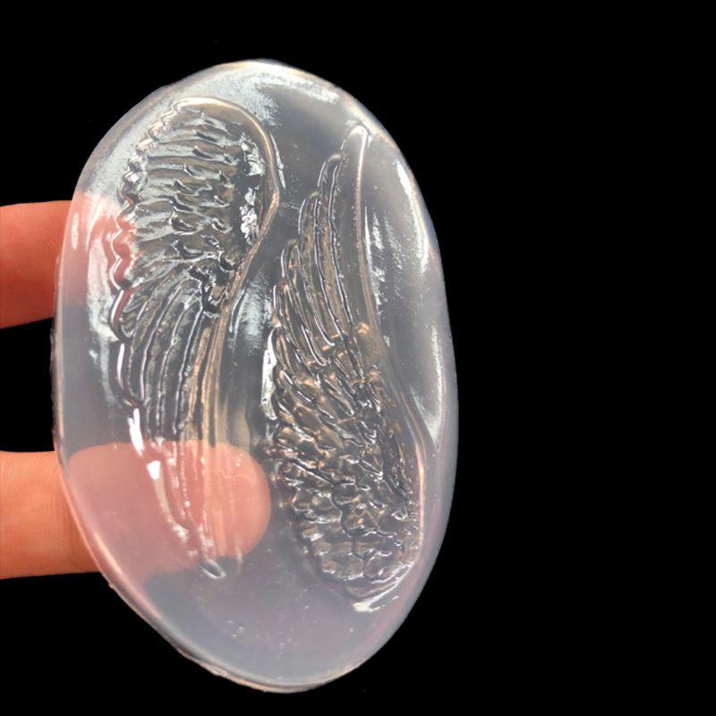 Angel Wings Silicone Pendant Making Jewelry Pendant Resin Casting DIY Mould Angel Wings Silicone Pendant Making Jewelry Pendant Resin Casting DIY Mould