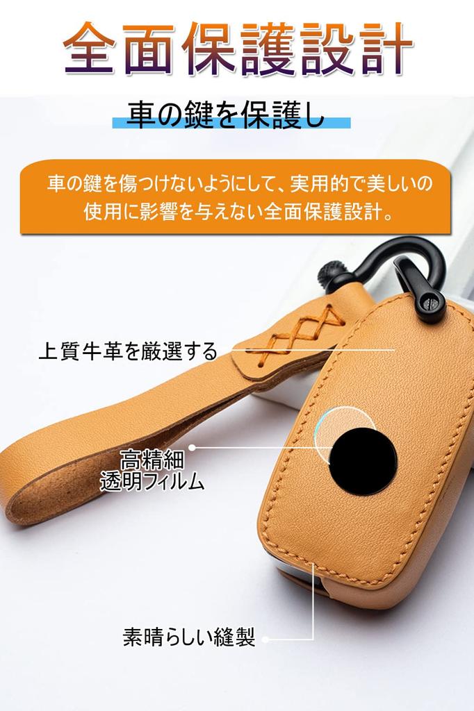 [LETINGFAR] Key Case for Volkswagen Smart Key Case Key Cover