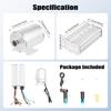 3000W Brushless Motor Kit 72V, All-Copper Electric Motor with Controller for E-Bike, Scooter, Go-Kart DIY Engine System