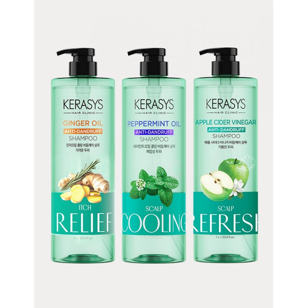Kerasys Dandruff Relief Shampoo 1l  Ginger Oil