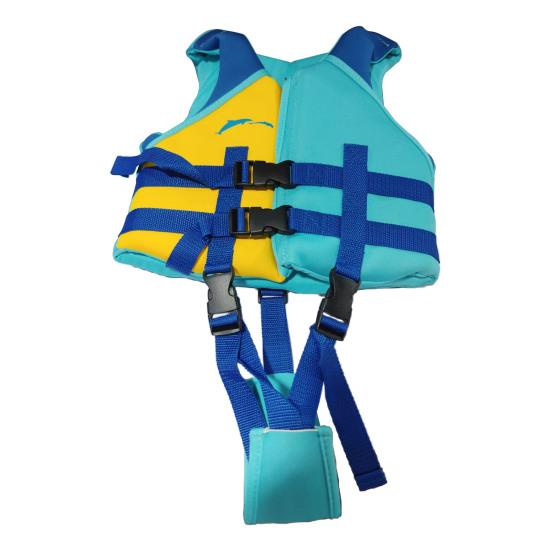 

Детский плавательный жилет с регулируемой паховой тканой лямкой, спасательный жилет для мальчиков и девочек, для снорклинга, каякинга, катания на лодке, дрифтинга, плавучий, страховочный жилет, плавательное средство XL синий