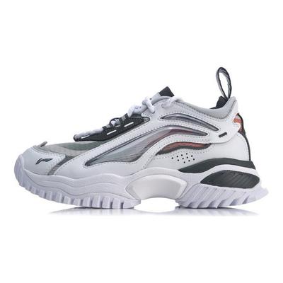 Li Ning Aurora Skywalk Textile, Synthetic Leather Fashion Cushioning Abrasion Resistant Breathable Coverage AGLP108-3