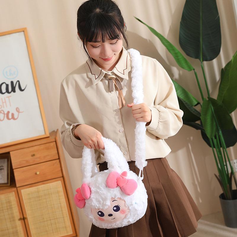 Pleasant Goat Series Plush Toy Doll Cute Cartoon Healing Lazy Pillow Comforting Doll Birthday Gift