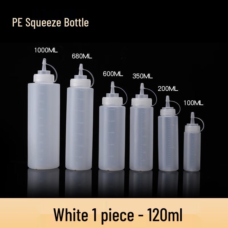 Easy Squeeze Sauce Bottle with Pointed Tip