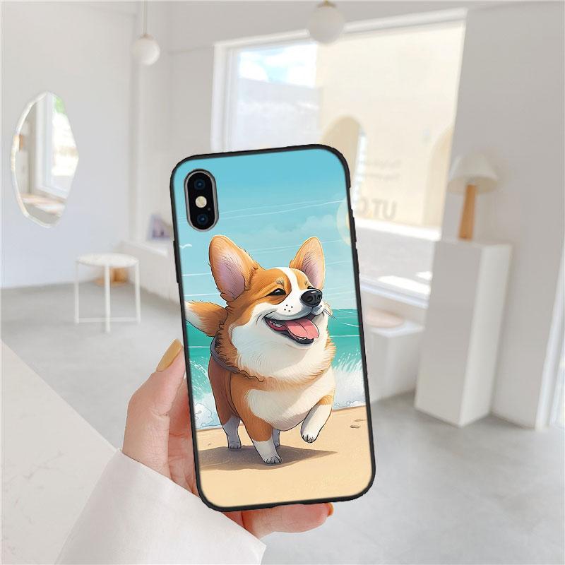 Cute Corgi Dog New High-End Cover Phone Case for Redmi Note 8 9 Pro Max 9S 9T 9C NFC 8T 8A S2 10A A4 A5