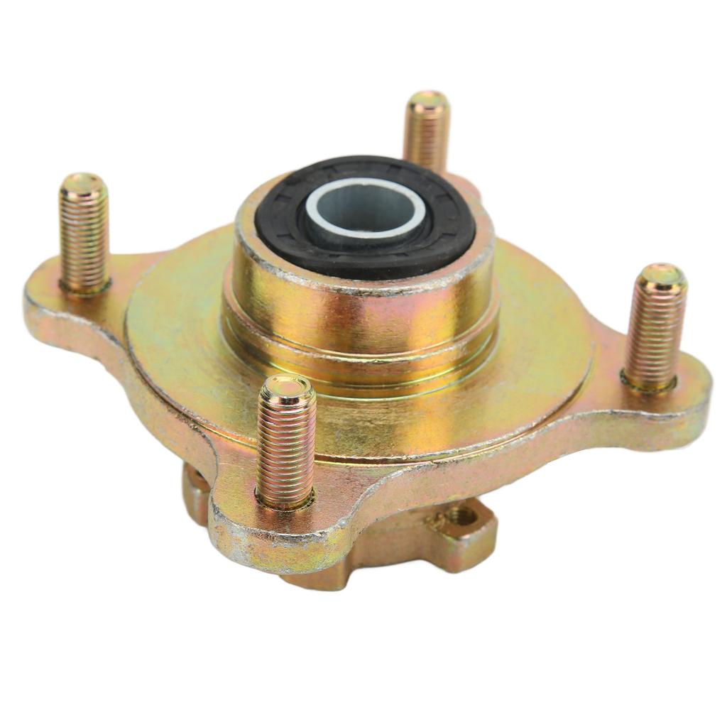 4 Stud Brake Wheel Rim Hub Front Disc Steel Alloy Wheel Rim Hub for Go Kart ATV 4 Wheeler