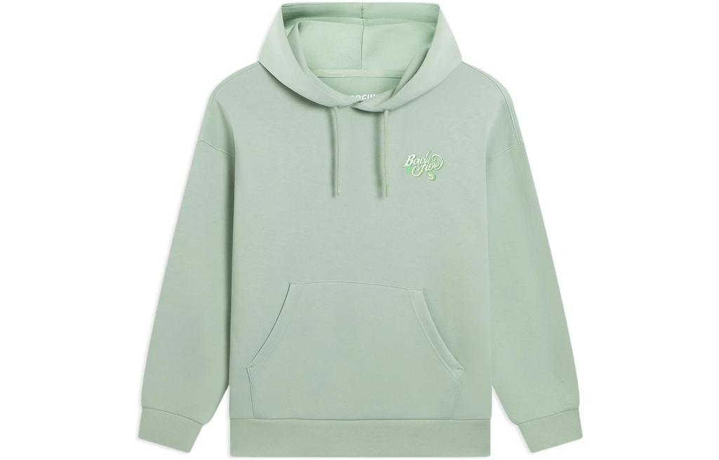 Li Ning Sweatshirt Fall Unisex Green AWDS657-2