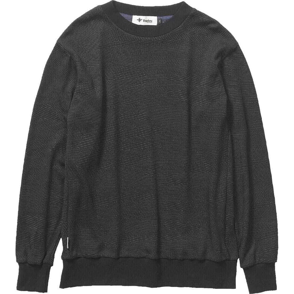 [Foxfire] PP Wool Jacquard Crew