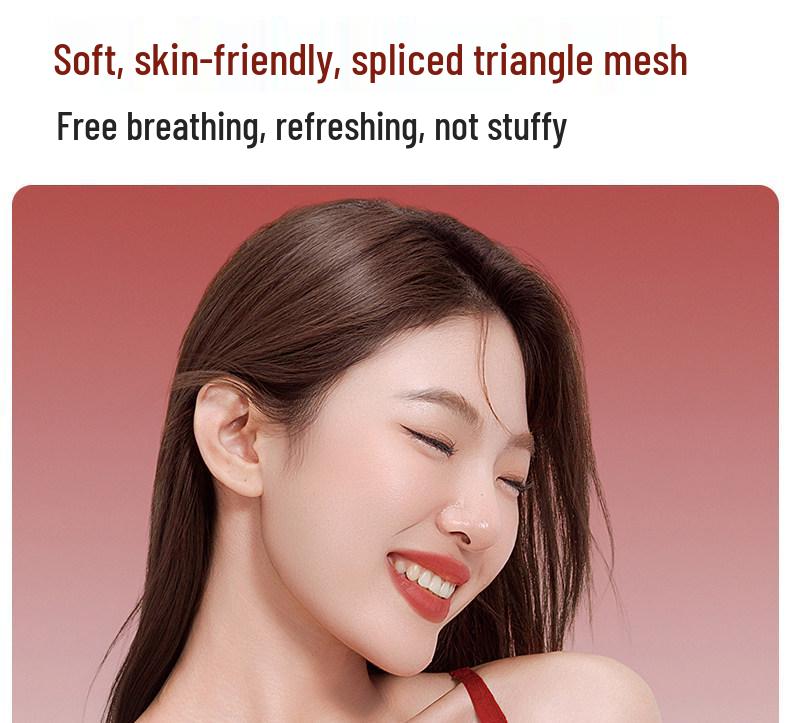 Women's Red Tiger Year Bridal Lingerie Set: Seamless Mesh Push-Up Bra & Panty Gift Box