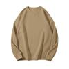 Solid Color Korean Style Fleece Sweatshirt: Women's Loose Casual Autumn/Winter Top & Student Couple Outfit.